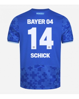 Billige Fotballdrakt Bayer Leverkusen Patrik Schick #14 Replika Tredjedrakt 2025-26 Kortermet Billige Fotballdrakt Bayer Leverkusen Patrik Schick #14 Replika Tredjedrakt 2025-26 Kortermet